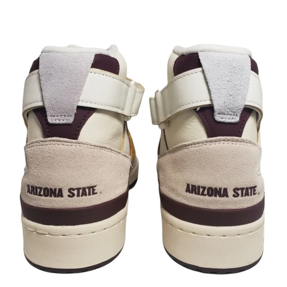 Adidas RARE Forum 84 High X EE GW7790 Arizona State Sun Devils Sneakers Mens 9.5 - Picture 7 of 13